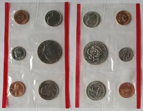 USA UNITED STATES 1987 KMS Uncirculated COIN-SET Denver U.S.MINT (129727)
