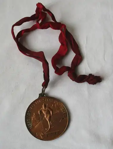 DDR Medaille Gesellschaft für Sport und Technik GST Biathlon 1970 (116928)