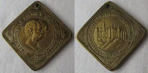 Medaille Sachsen 800 jähriges Jubiläum des Haus Wettin 1889 (125869)