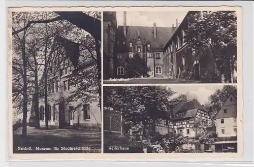 906144 Foto AK Chemnitz - Museum für Stadtgeschichte, Schloß, Kellerhaus