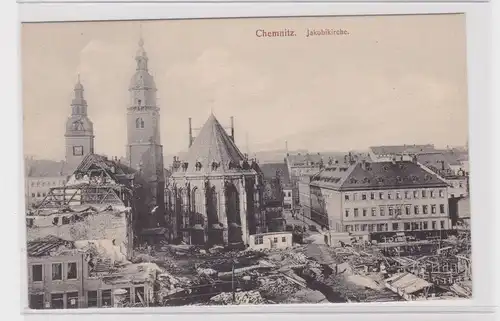 906305 AK Chemnitz - Jacobikirche um 1910