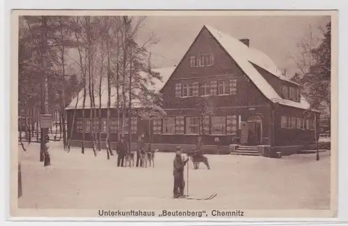 905591 Ak Chemnitz - Unterkunftshaus "Beutenberg", Bes. Bruno Müller 1932