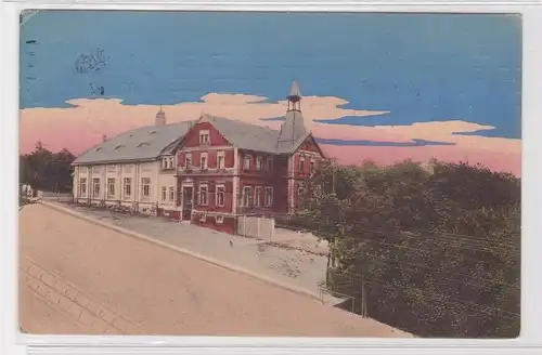 906473 Ak Bernsdorf-Chemnitz - Neue Reichenhainer Schänken, Straßenansicht 1911
