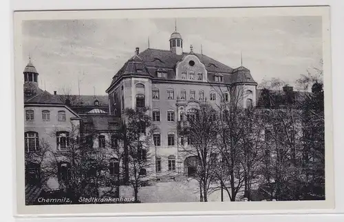 906374 Ak Chemnitz - Stadtkrankenhaus 1938