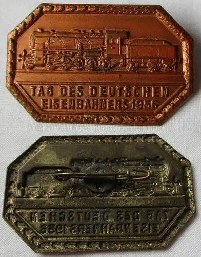 DDR Abzeichen Tag des deutschen Eisenbahners 1956 (124368)