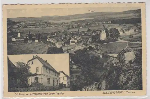 903450 Mehrbild Ak Bleidenstadt im Taunus Bäckerei und Wirtschaft 1928