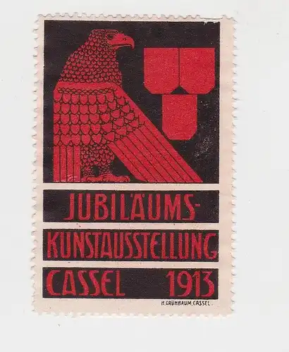 Vignette Jubiläums-Kunstausstellung Cassel 1913 (82956)