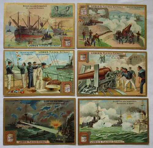 Liebigbilder Serie Nr. 523 Bilder aus dem Seemanöver 1902 (5/125611)