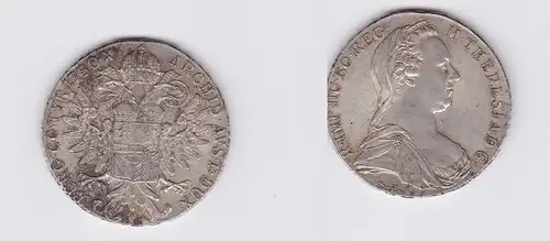 1 Taler Silbermünze Österreich Habsburg RDR 1780 S.F. (117101)