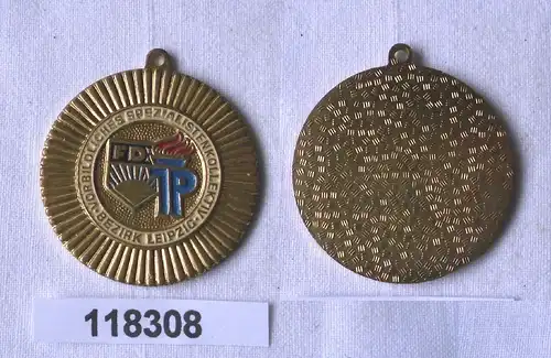 DDR Medaille vorbildliches Spezialisten Kollektiv Bezirk Leipzig (118308)