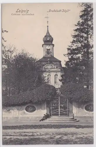 36025 Ak Leipzig - "Großstadt-Idyll" Gohliser Schlösschen um 1915