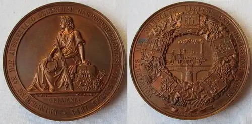 Medaille Ausstellung Deutscher Gewerbserzeugnisse Berlin 1844 Lorenz (153580)
