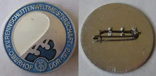 DDR Sport Abzeichen XV. Rennschlittenweltmeisterschaften Oberhof 1973 (161773)