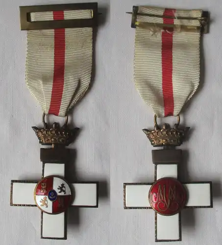 Spanien Militär Verdienstorden Brustkreuz der 1. Klasse am Band (160977)