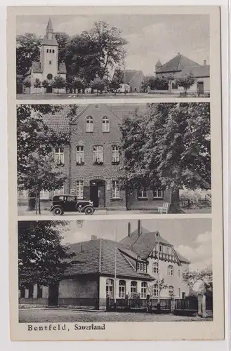 99183 Mehrbild Ak Bentfeld Sauerland Ortsansichten 1939