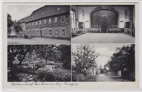 900443 Mehrbild Ak Bubendorf bei Borna Bez.Leipzig Gasthof 1940