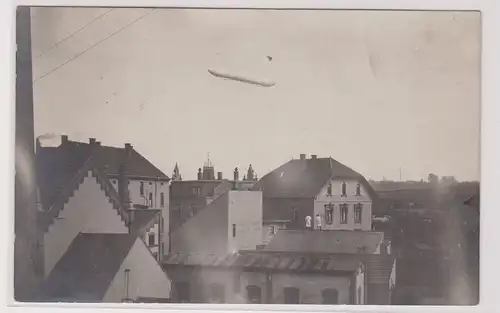 903995 Foto Ak Zeppelin Luftschiff "Z§" über Meuselwitz 1909
