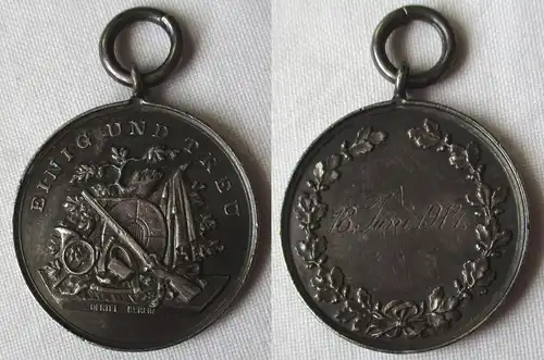 schöne Silber Schützenmedaille 18.Juni 1914 Oertel Berlin (163435)