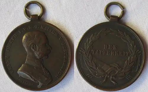 Ehren-Denkmünze für Tapferkeit (Österreich) in Bronze (153696)