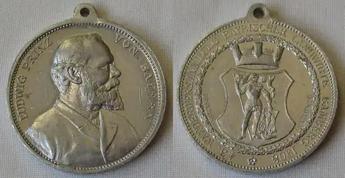 Medaille 43.Wanderversammlung Bayrischer Landwirte Bamberg 1908  (161951)