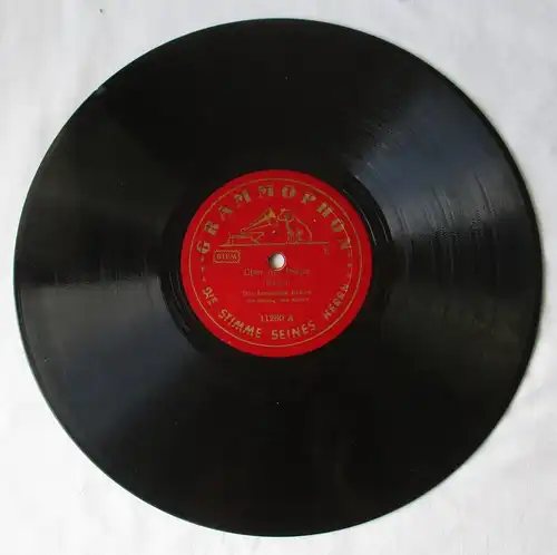 118241 Schellackplatte Grammophon "Über die Prärie" Foxtrot um 1940