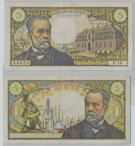 5 Franc Banknote Frankreich 07.07.1966 Pick 146 (147098)