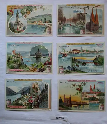 4/122651 Liebigbilder Serie Nr. 542 Der Rhein 1902
