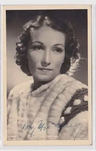 98899 Autograph Karte UFA Star Schauspielerin Brigitte Horney um 1940