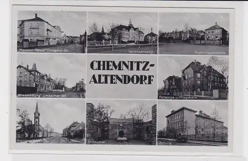 905826 Mehrbild Ak Chemnitz Altendorf Ortsansichten 1941