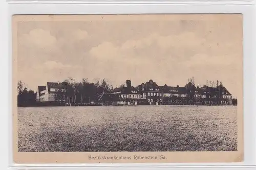905929 Ak  Bezirkskrankenhaus Rabenstein in Sachsen 1936