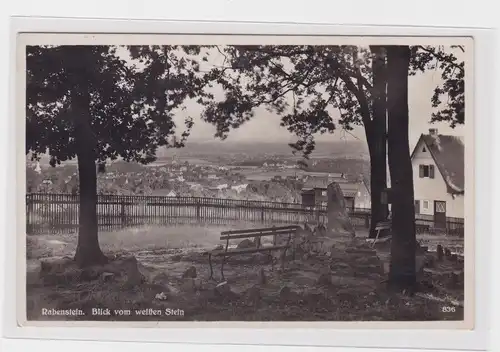 905959 Ak Rabenstein Blick vom weißen Stein 1935