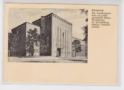 904670 Ak Chemnitz Industrieschule um 1930