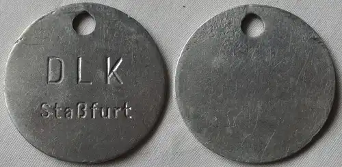 Aluminium DDR Wertmarke DLK Staßfurt (137249)