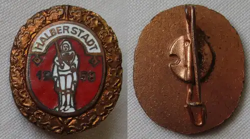 DDR NAW Abzeichen Nationales Aufbauwerk Halberstadt 1958 (162667)