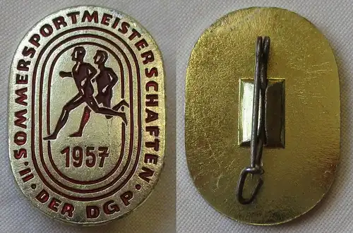 DDR Abzeichen II. Sommersportmeisterschaften der DGP 1957 Grenzpolizei (161949)