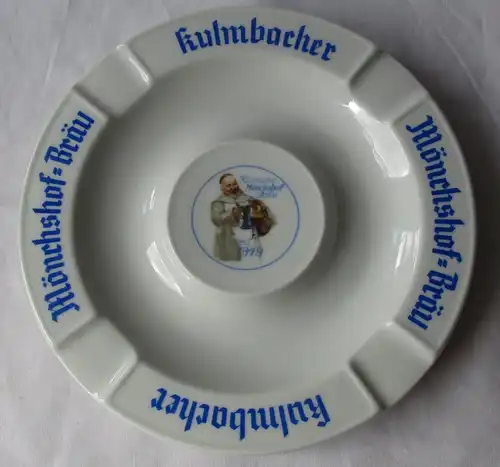 alter Reklame Aschenbecher Kulmbacher Mönchshofbräu (111564)