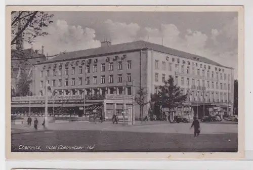 61743 AK Chemnitz Hotel Chemnitzer-Hof, 4 Jahre Deutsch-Sowjetische Freundschaft
