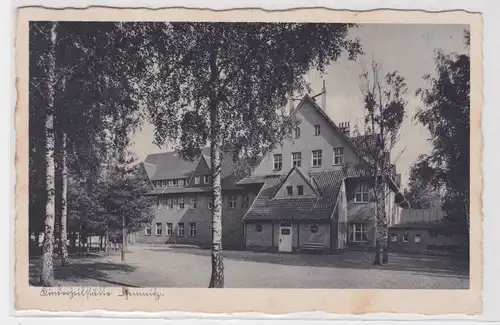 91125 AK Kinderheilstätte Chemnitz in Auerswalde - Haupthaus Rückseite 1940