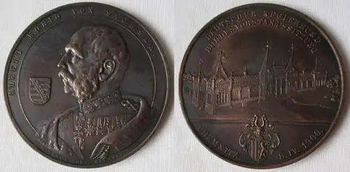 rare Medaille Deutscher Keglerbund Bundesvorstandssitzung Chemnitz 1900 (138534)