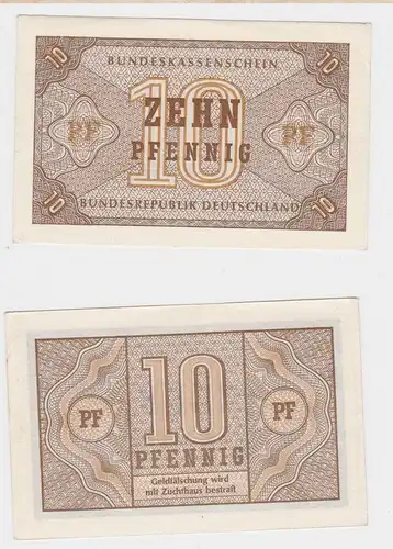 10 Pfennig Banknote Bundeskassenschein o.D. (1967) Rosenberg Nr.315 (129388)