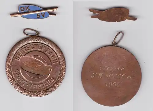 DDR Medaille DKSV Deutscher Kanu Sport Verband 1965 Männer 1000 m Bronze 113587)