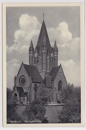 905551 AK Halle a. Saale - Pauluskirche, Außenansicht