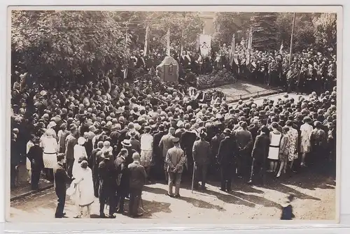 904048 Foto Ak Waldheim Einweihung Denkmal um 1930