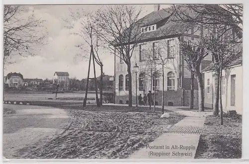 904279 Ak Postamt in Alt-Ruppin (Ruppiner Schweiz) 1912