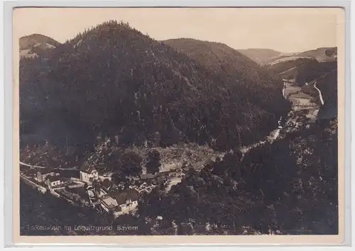 905654 AK Falkenstein im Loquitzgrund (Bayern) - Panoramablick 1939