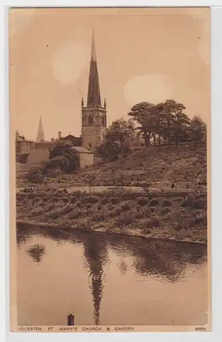 19837 Ak Leicester St.Mary´s Church & Garden 1932