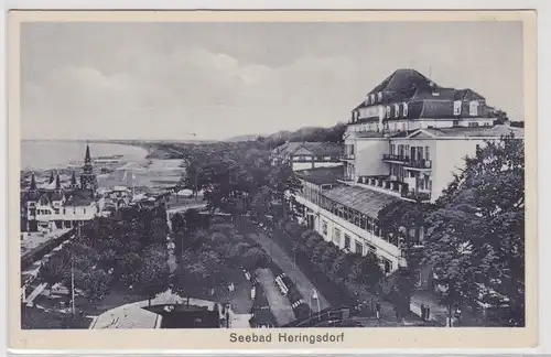 75720 Ak Seebad Heringsdorf Seebrücke usw. um 1930