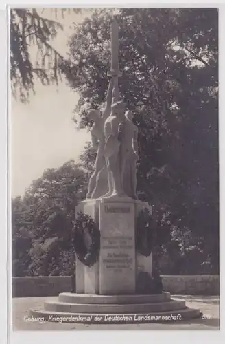 31920 AK Coburg - Kriegerdenkmal der Deutschen Landsmannschaft