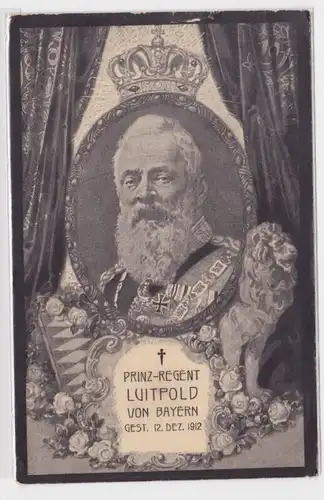 904942 AK Prinz-Regent Luitpold von Bayern gestorben am 12. Dezember 1912