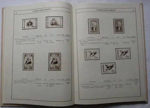 Buch mit VR China 1958 Briefmarken Volkshelden Denkmal Block Nr. 5 *  R (125938)